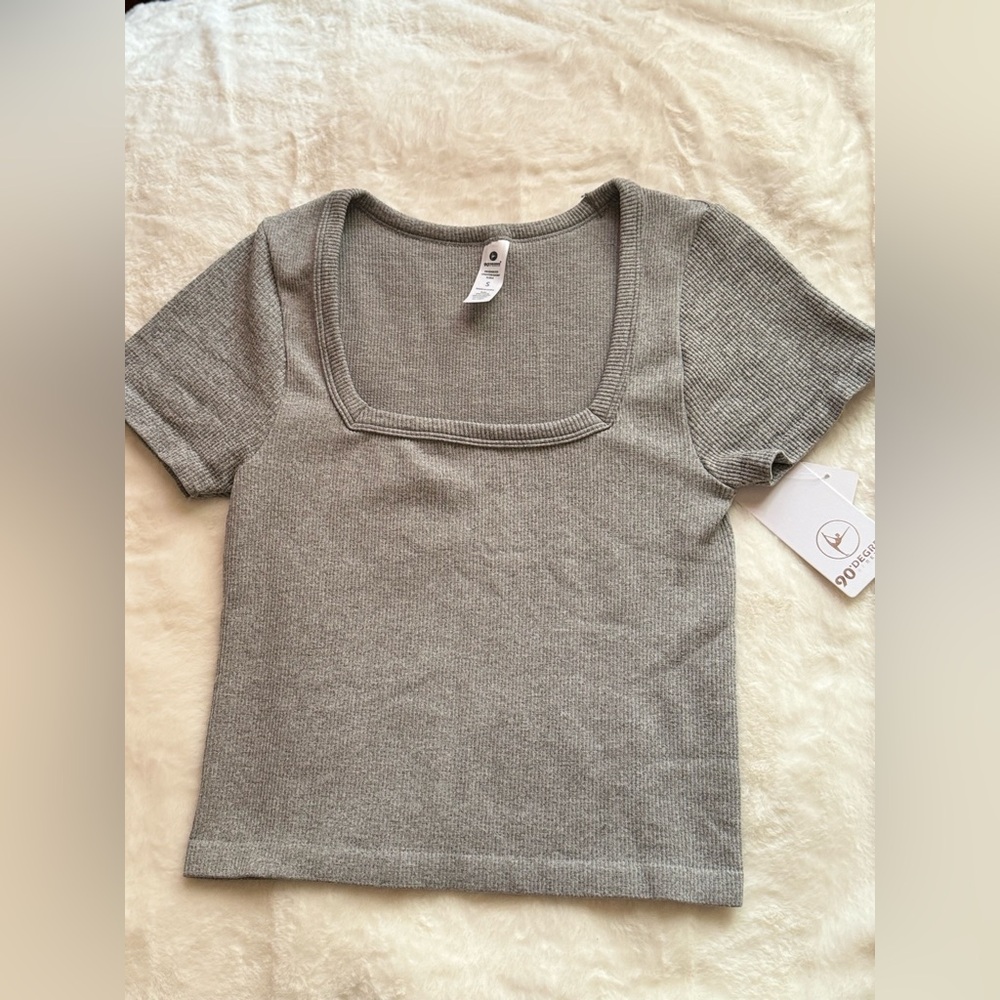 Square neck top
